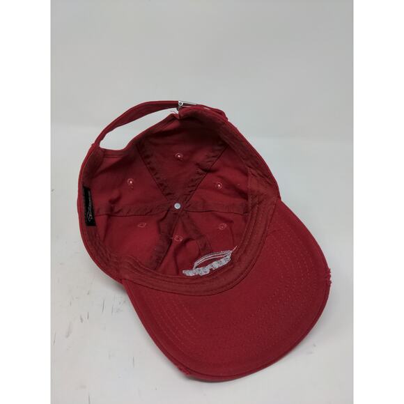 Cedar Point Slideback Hat Embroidered Logo Red Jacobson Cap Adjustable - Picture 7 of 9